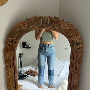 Abercrombie & Fitch patchwork jeans